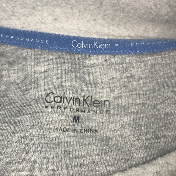 Grey Calvin Klein Cowl Neck Sweater - Picture 4 of 6